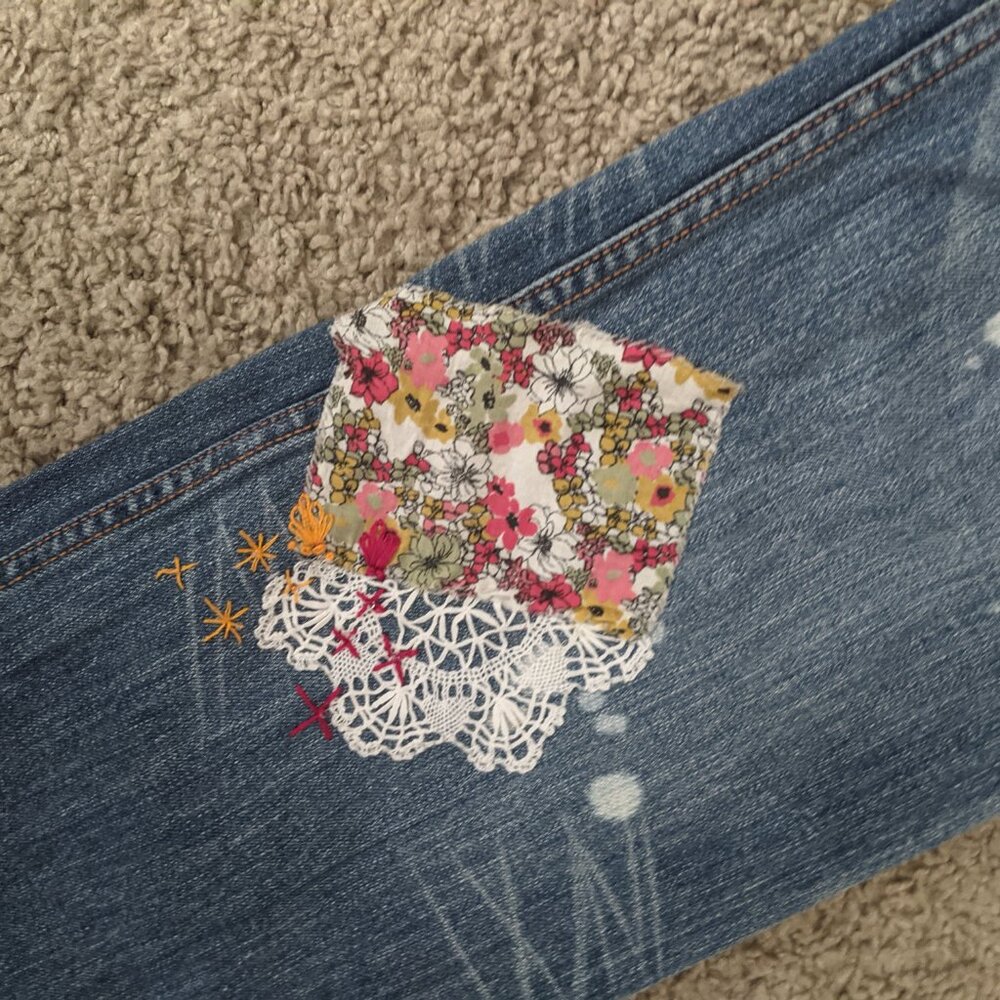 Patchwork Jeans - image 3